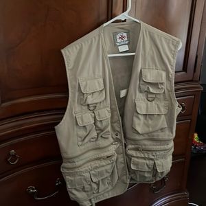 Mens Lucid FC vest, uncle military, tan, size medium